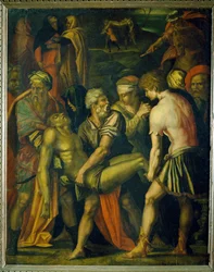 Cristo levado para a cruz, Camera di Abramo, 1532